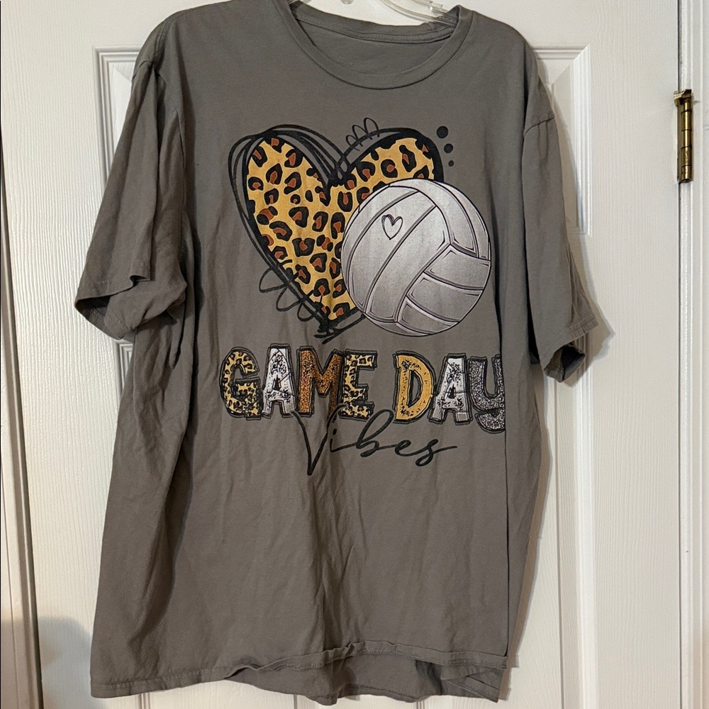 Gray Game Day Vibes T-Shirt
